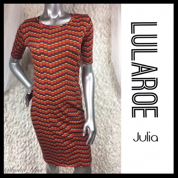LuLaRoe Dresses & Skirts - LULAROE | Julia Print Tunic Dress NEW